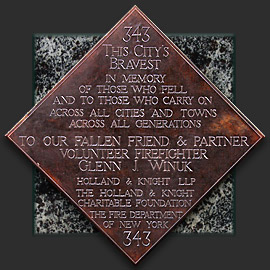 dedication plaque