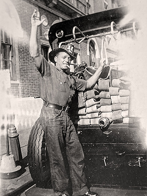 Picture provided by his son, Robert Rovinsky - see more in the History section of this website in the More Vintage Photos album.
